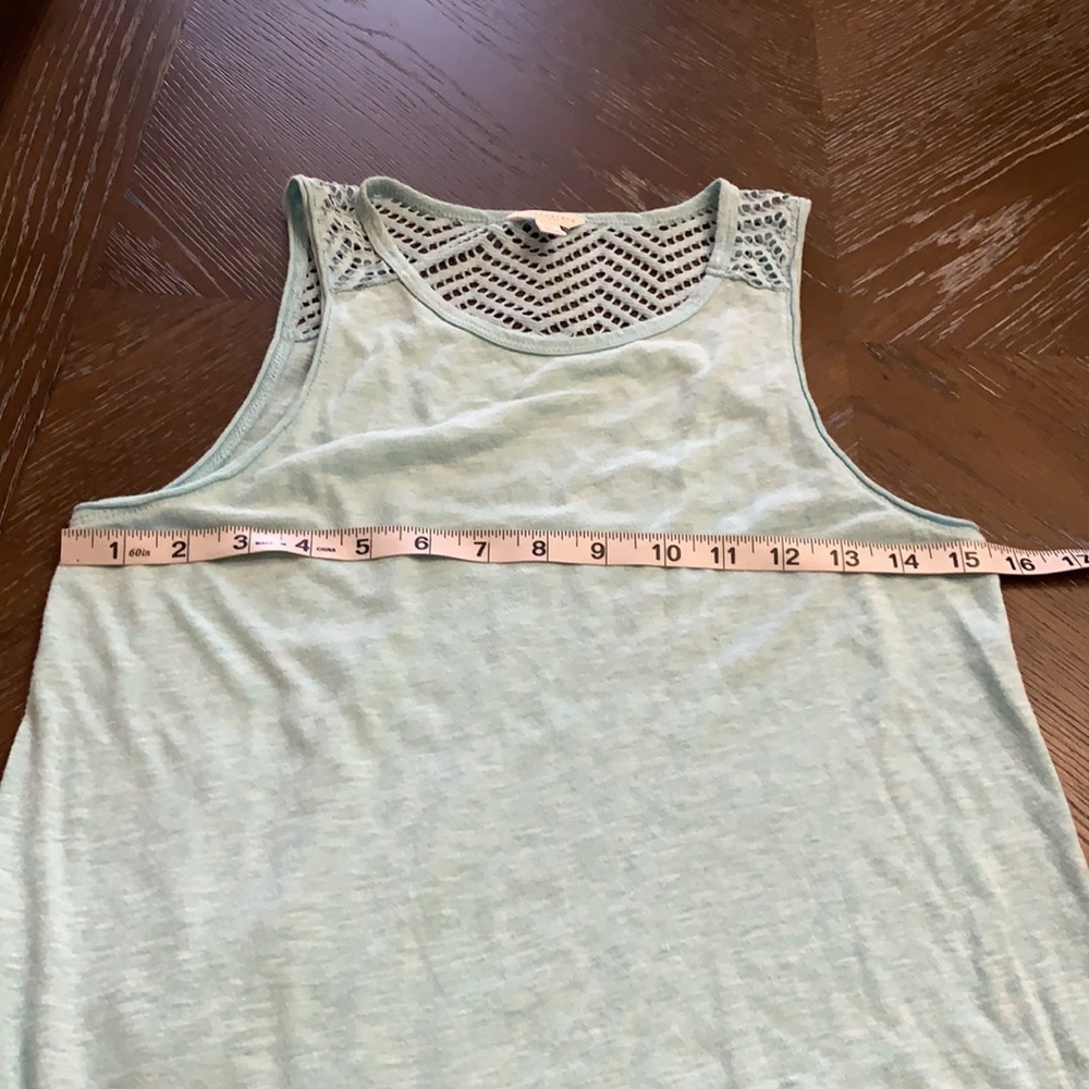 Aeropostale light turquoise tank top - Picture 16 of 17